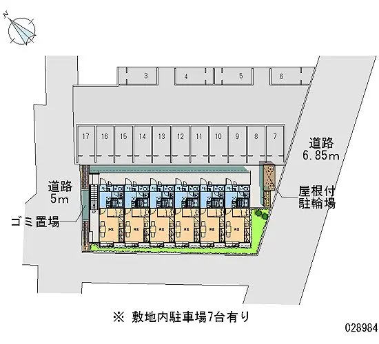 柏市西原２丁目 月極駐車場